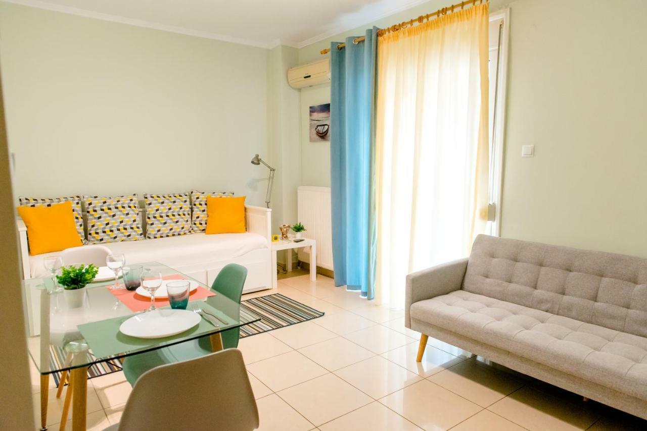 Aegean Studio By The Sea Appartement Peraía Buitenkant foto